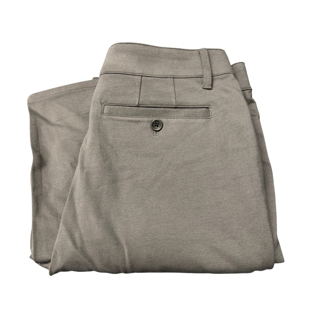 True Classic Chino Pant Mens 32x32 ACTUAL Slim Comfort Knit‎ Carbon Gray Comfy